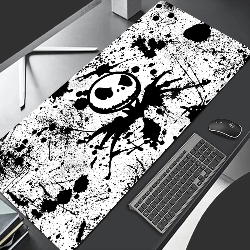 Mouse Pad Gamer Large Computer Notebook XXL Rubber Mini Pc Mousepad Carpet Gaming Accessories Jack Skellington Keyboard Desk Mat