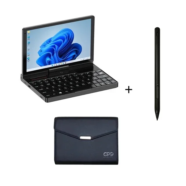 كمبيوتر محمول صغير GPD Pocket 3 inte Core I7 16GB + 1TB Pentium 7505 16GB 512GB 8 بوصة Win10/11 وحدات كاملة المواصفات محمولة باليد