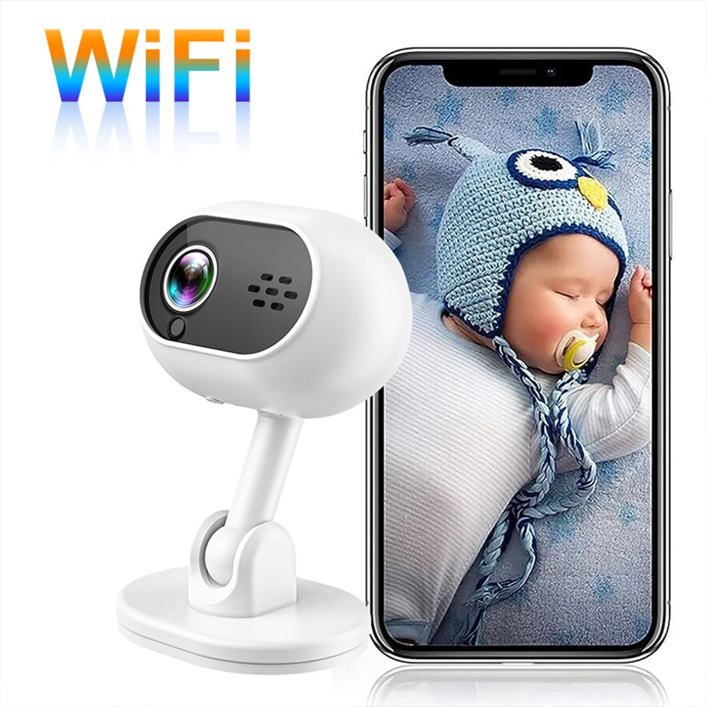 HD 1080P Wifi Mini Camera Wireless Home Two Way Audio Surveillance Camera Night Vision Recorder Real Time Alarm Baby Monitor