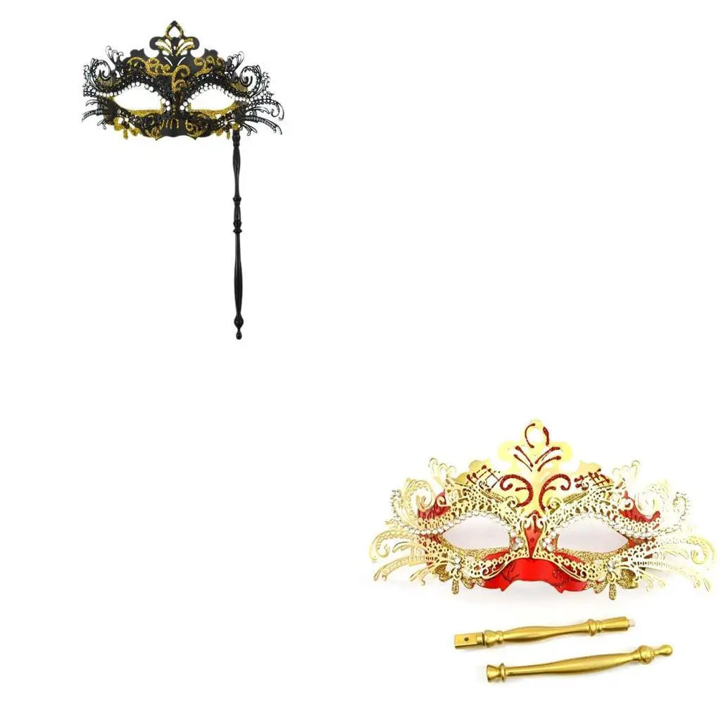 

652F Masquerade Mask Halloween Balls Mask Christmas Masks Mask Adults Kids Mardi Gras Masks with