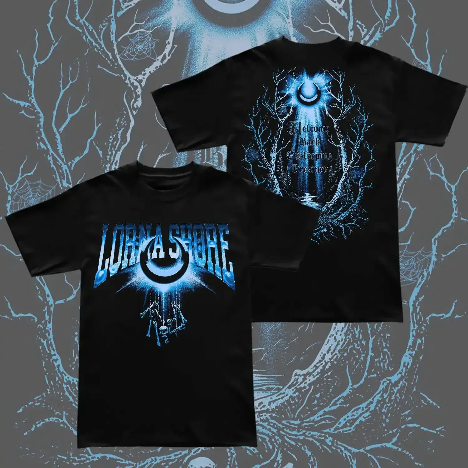 Lorna Shore Band American Core Rock Band Graphic Print T-shirt Men Women Summer New Tee O-neck Cotton Loose Casual Oversized Top