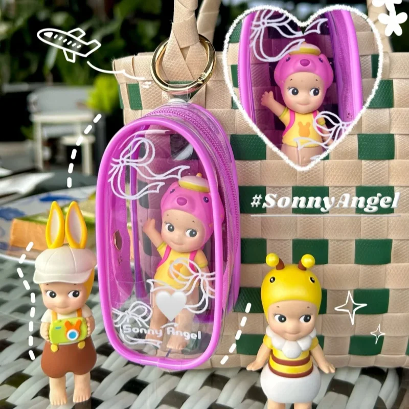 

Only Bag No Doll Original Sonny Angel My Besty Blind Box Case Doll Bag Carry On One'S Person Chain Showcase Bag Backpack Pendant