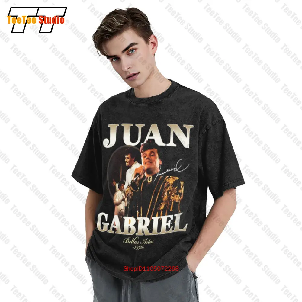 خوان غابرييل بيلاس أرتس 1990 تي شيرت عتيق كبير الحجم مروحة UGT3