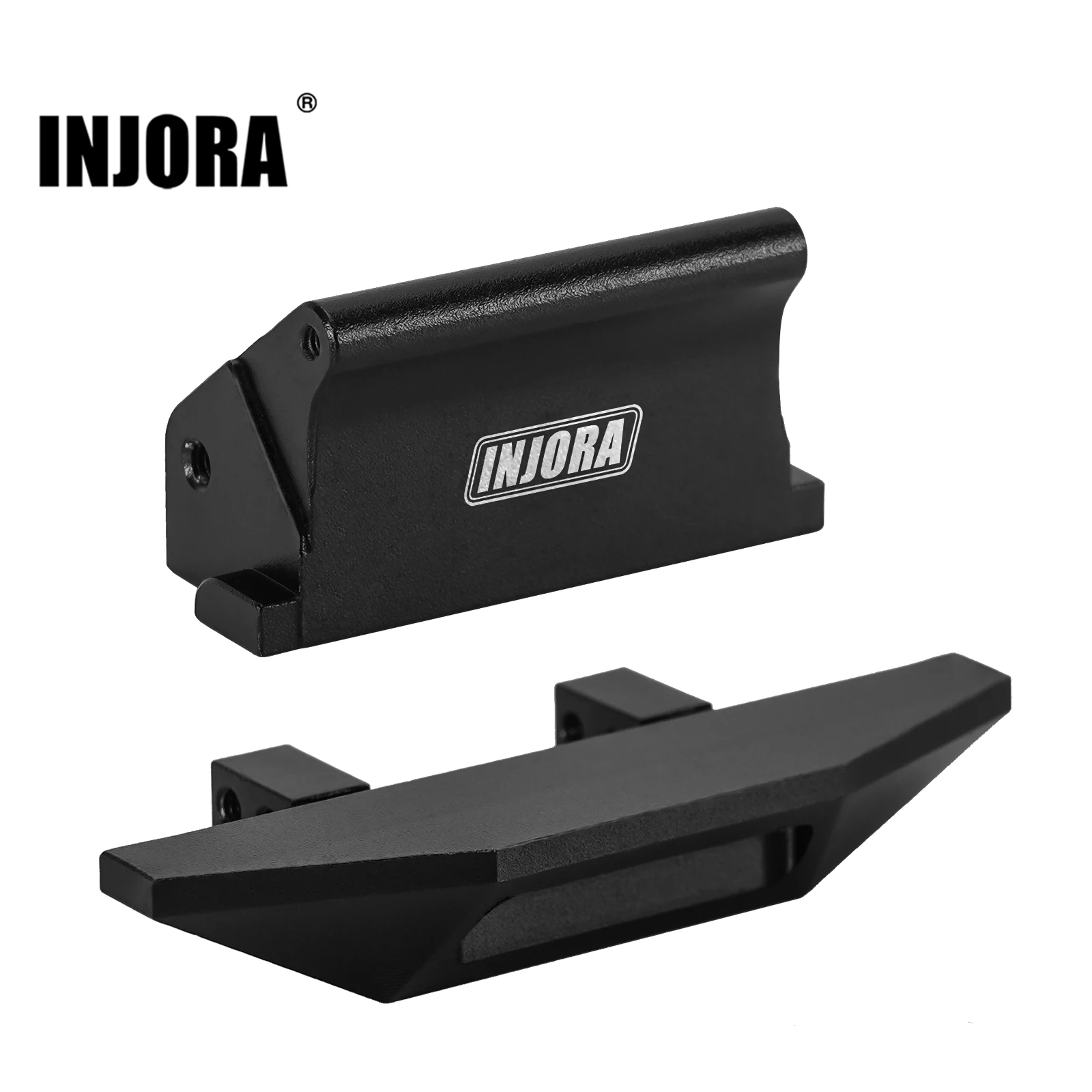 INJORA alluminio IR40 corpo rigido paraurti anteriore e supporto posteriore per 1/18 Redcat Ascent-18