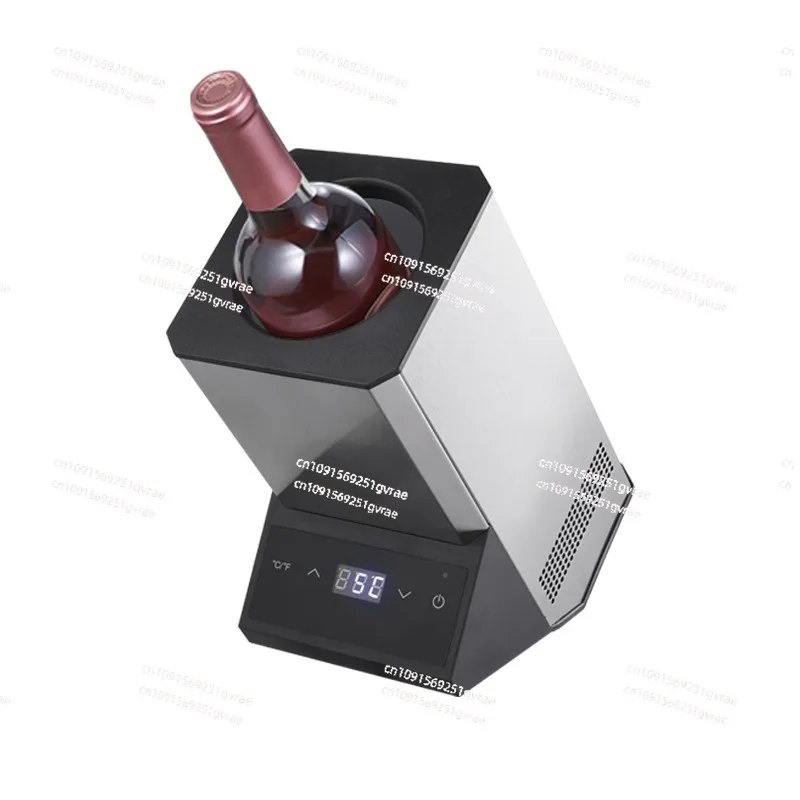 

Wine Chiller Stainless Steel Electronic Ice Cooler Red Rapid Cooling Cooler Temperature Control Adjustment