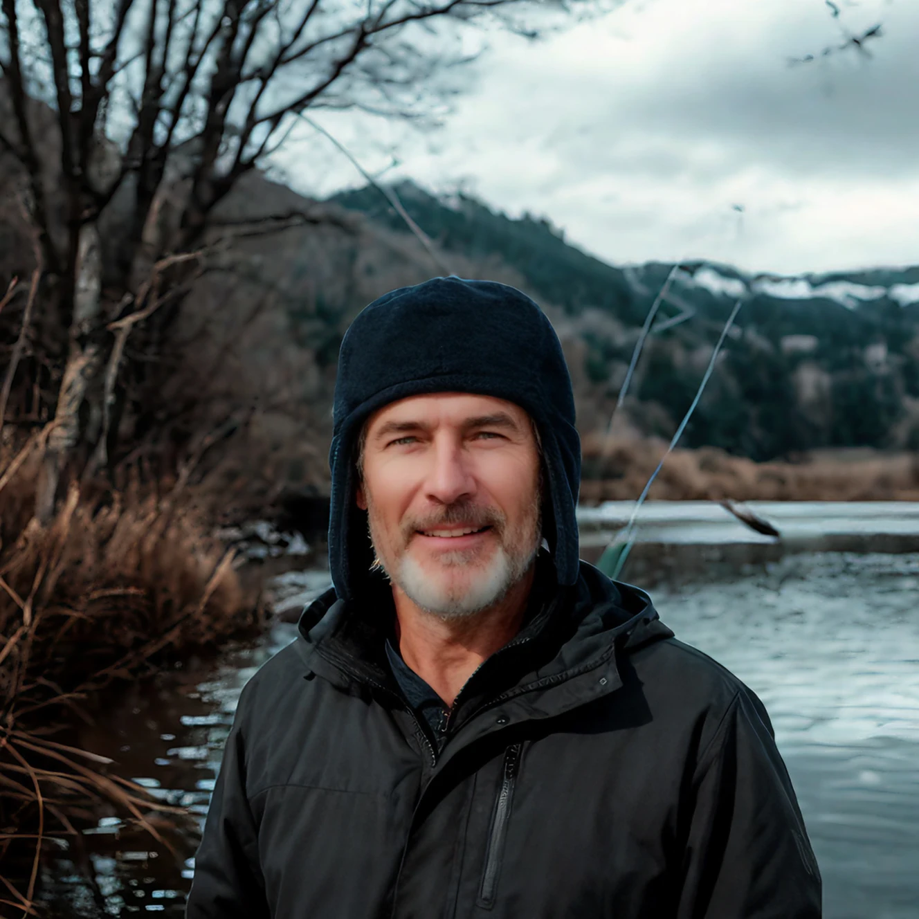 Gorro térmico de invierno para hombres y mujeres, gorro forrado de forro polar resistente al viento de doble capa con orejeras, gorro cálido para clima frío para exteriores