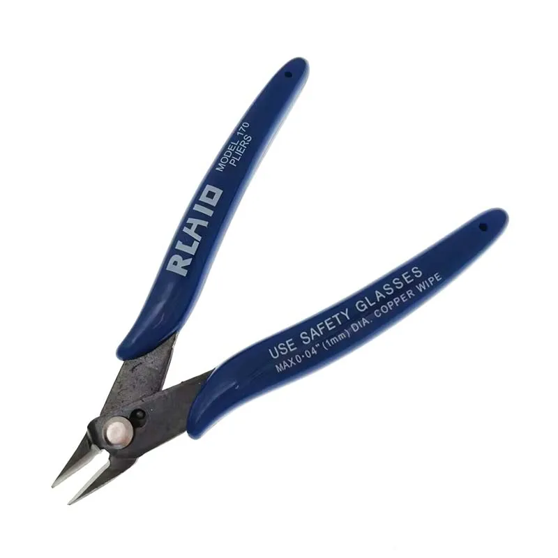 5pcs 170 Wishful Clamp DIY 전자 대각선 펜치 사이드 커팅 니퍼 와이어 커터 3D 프린터 부품