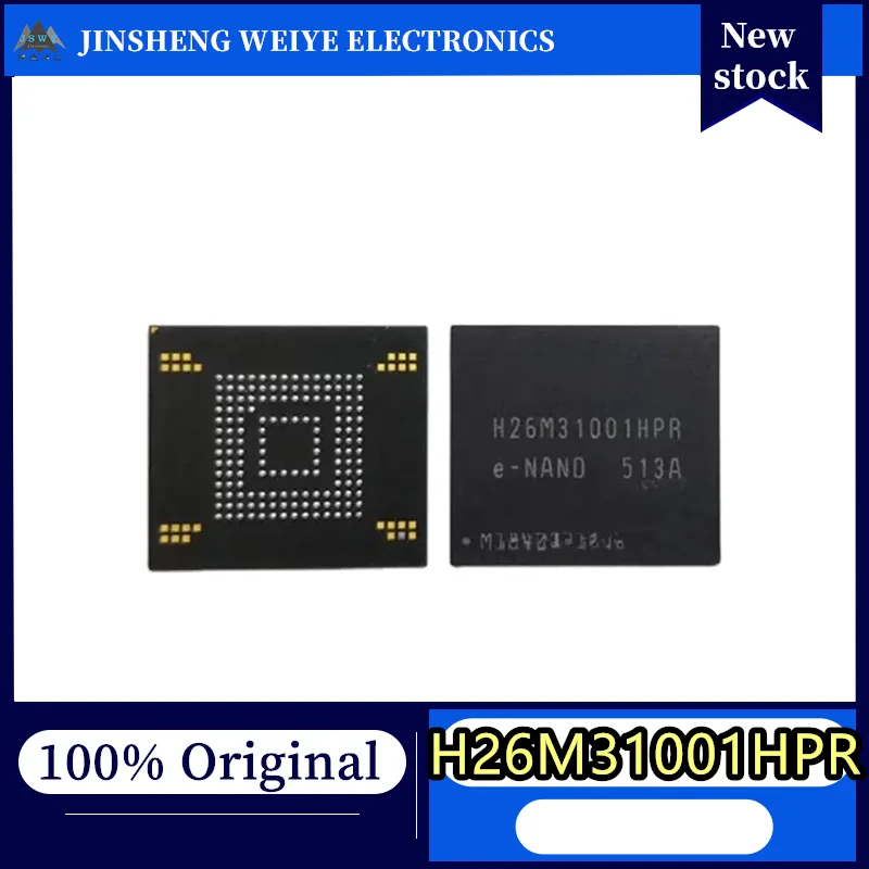 (1/3 pcs) H26M31001HPR  BGA153 Package  Brand-new electronics  Best-selling model  Stock running low  In stock ships immediately