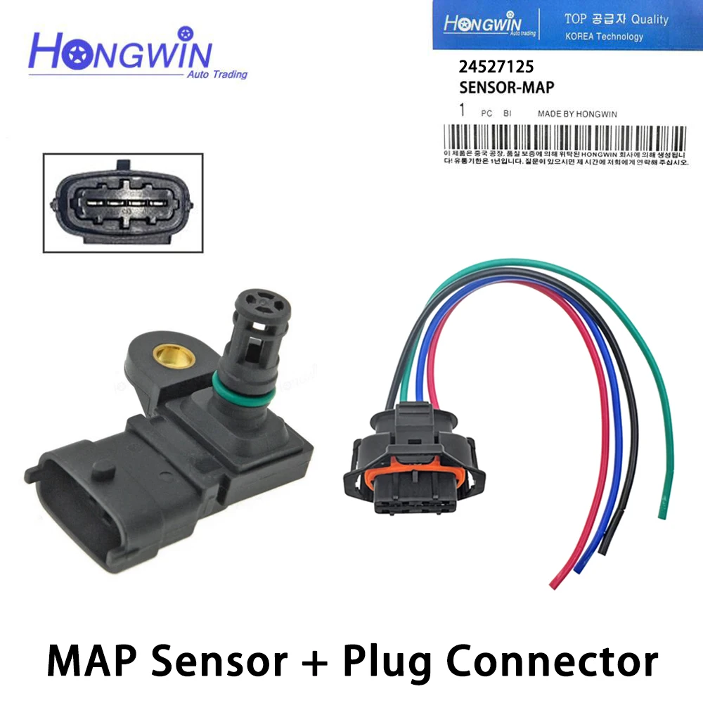 

24527125 A2C53346366 Manifold Absolute Pressure MAP Sensor or Plug For Wuling NF66 More sensors please come to the store