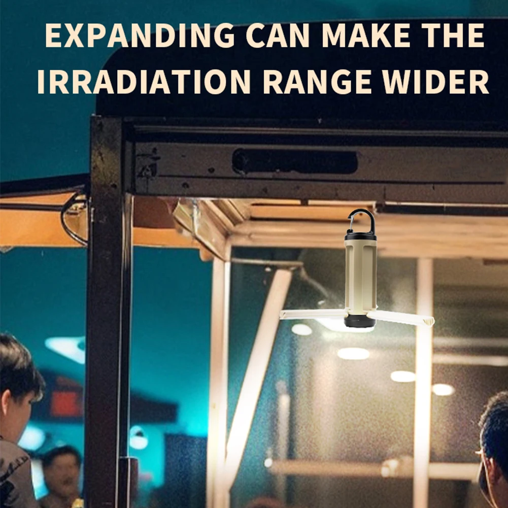 

Складной уличный подвесной фонарь для кемпинга, 6 режимов, портативная лампа для кемпинга, аварийный фонарик для кемпинга, пешего туризма, рыбалки