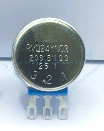 Single turn high life potentiometer for TOKYO TOCOS RVQ24YN03 20SB103 circular shaft