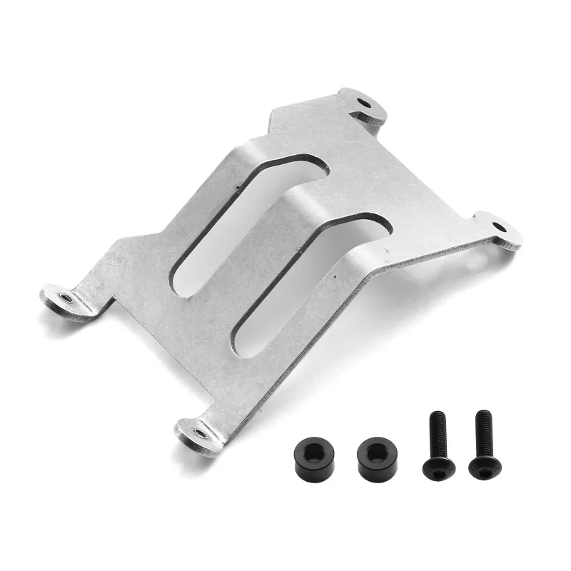 Aluminum Alloy Roof/Rear Bumper Skid Plate Armor for 1/10 Tamiya 2WD BBX-01 BB-01 RC Car  Replacement Upgrade Part Accessories