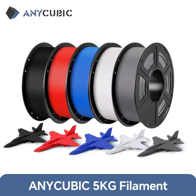 ANYCUBIC 5KG PLA Filament For FDM 3D Printer 1.75mm Eco-friendly 3D