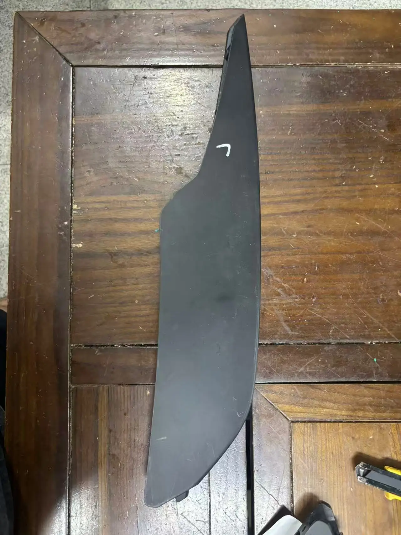 For Lamborghini Huracan LP580 Front Bumper Fin LH 4T0807253 Auto Part for Vehicle Modification And Repair