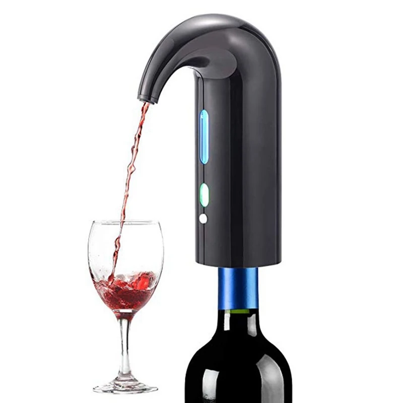 Electric Wine Pourer Aerator Dispenser Pump USB Rechargeable Cider Decanter Pourer Wine Accessories