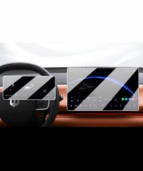 For LEAPMOTOR C10 2025 2024 Touch Screen Navigation gps and Dashboard Tempered Glass Film Protection Accessories