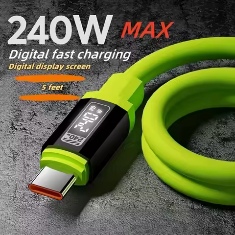 Cabo usb tipo c pd de 240w, carregamento rápido, cabo de dados para iphone, samsung, xiaomi, huawei, usb c para usb c, fio de carga rápida