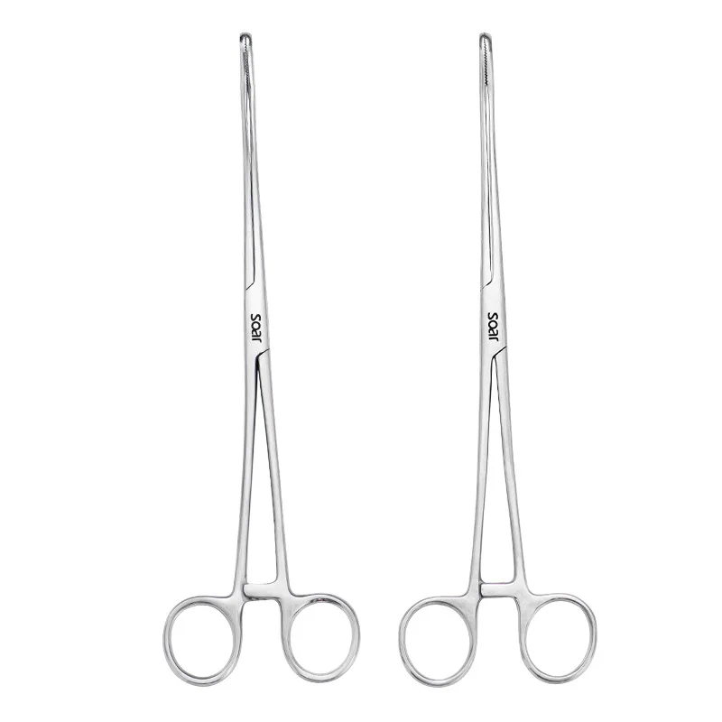 

Зубчатая губка из нержавеющей стали, медицинские хирургические ножницы для удержания утолщенных тканей, шейные щипцы, домашнее животное G