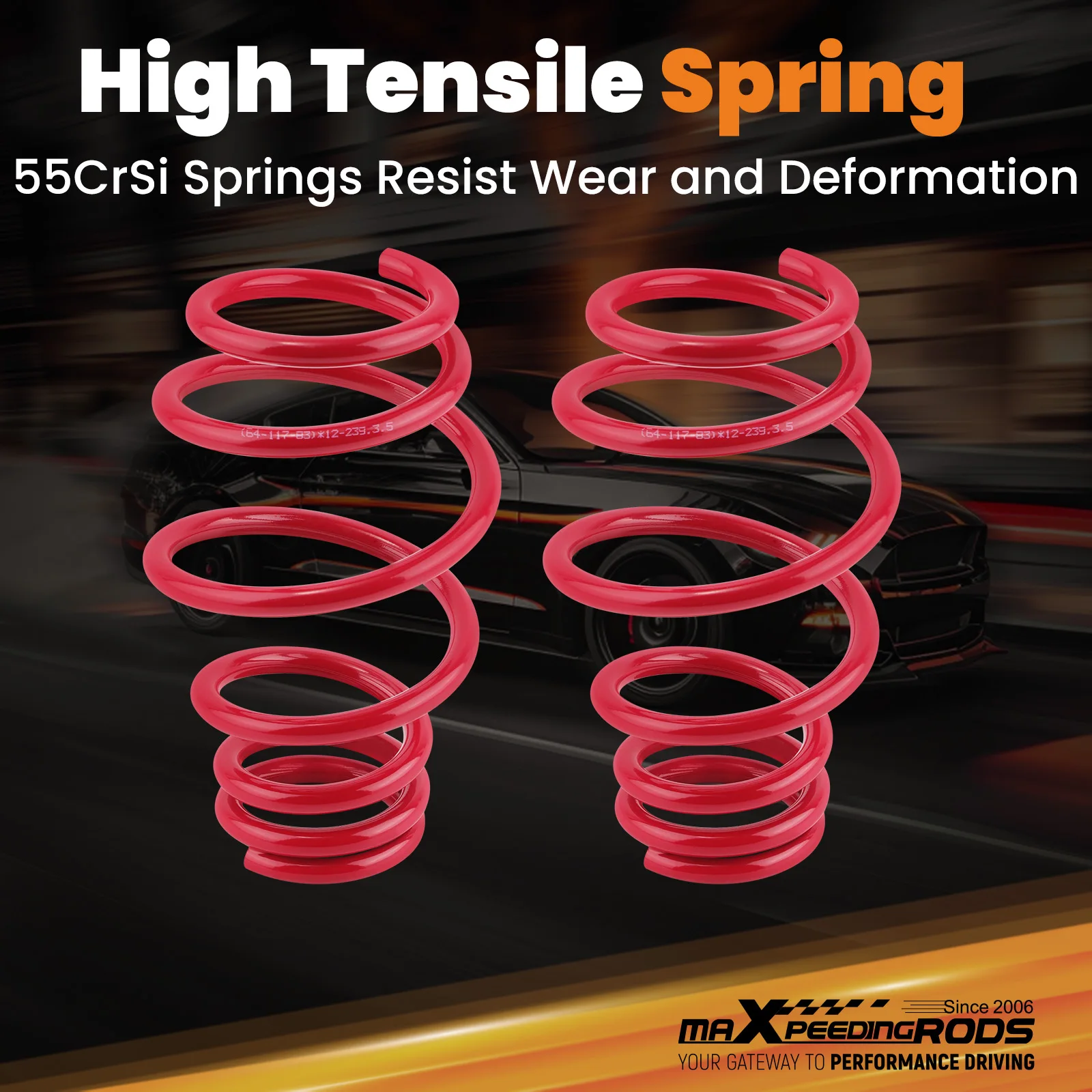 Coilovers Lowering Kit Red for VW Jetta MK5 2006-2011, for Audi A3/TT 2006-2014 For Audi TT 8J (FWD) 2006-2014
