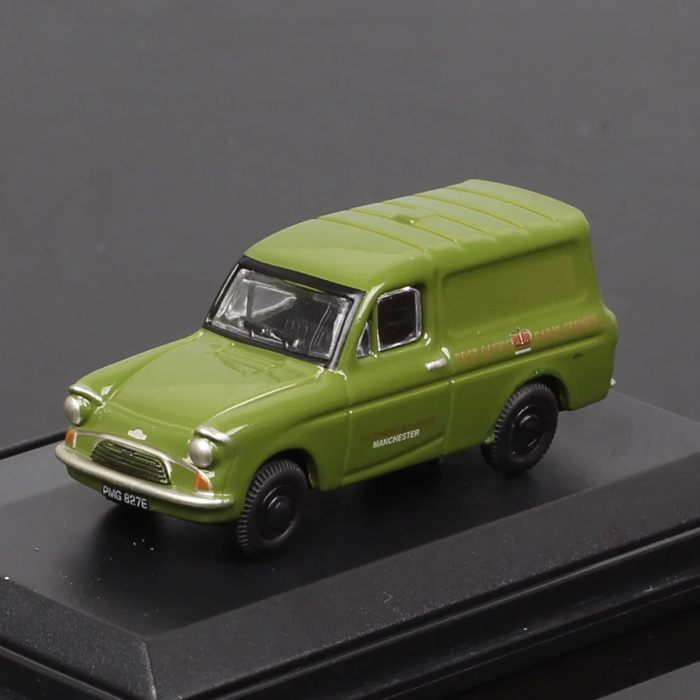 1:76 Scale Diecast Alloy Ford Anglia Van Truck Toys Cars Model Classics Nostalgia Adult Collectible Souvenir Gift Static Display