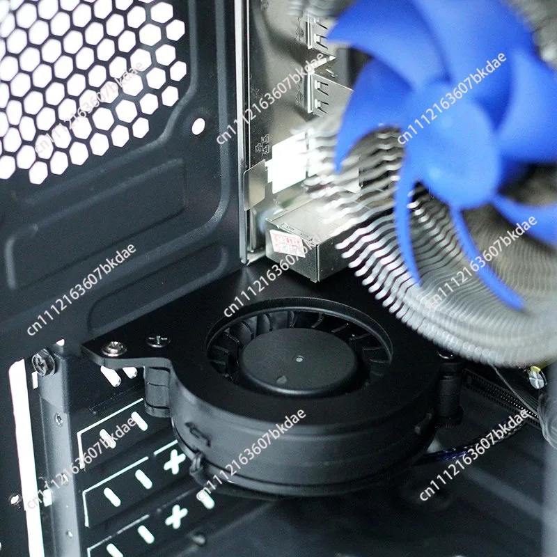 Chassis Exhaust Fan PCI Half-height Small Chassis Turbine Exhaust Cooling Fan Graphics Card Cooling Exhaust Fan 2pcs
