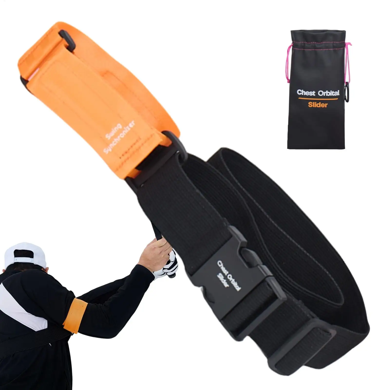Golf Swing Trainer Aid Muscle Memory Building Correcting Arm Band Golf Sport Training Tool for Men Women Father Husband