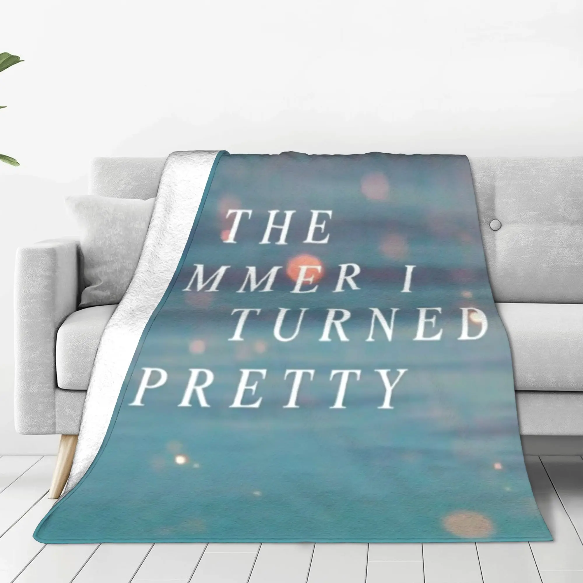 the summer i turned pretty Blanket All Season Breathable Ultra-Soft Throw Blankets For home Rug Piece