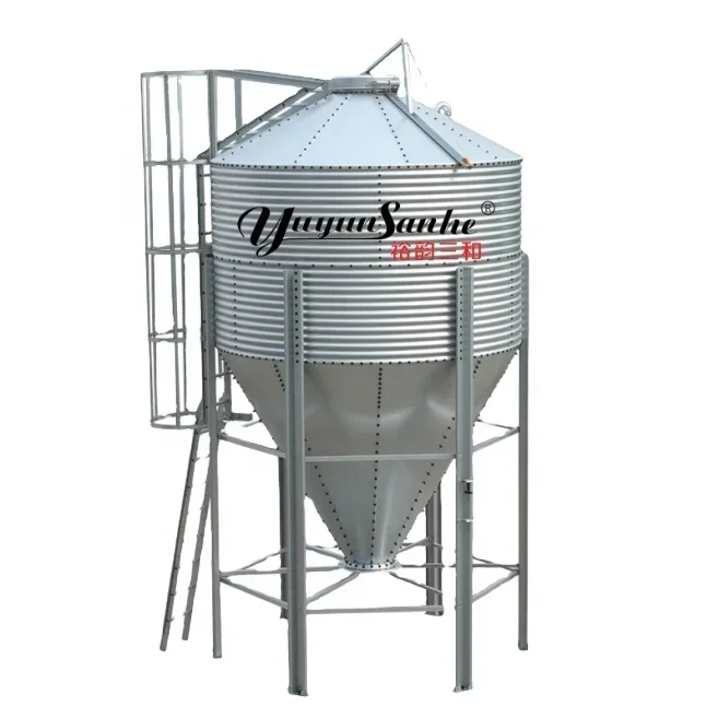 

Sanhe Poultry Feeder 275gsm Pig feed / Chicken Feed / Automatic Feeding system Silo