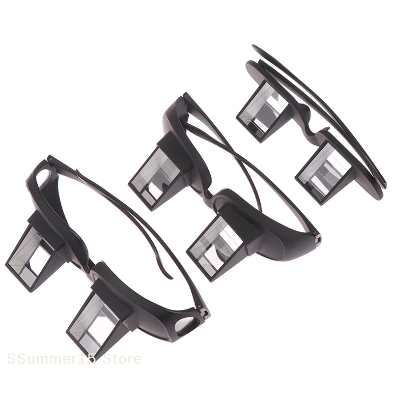 【R】Lazy Creative Periscope Horizontal Reading Sit View Glasses Bed Prism Spectacle