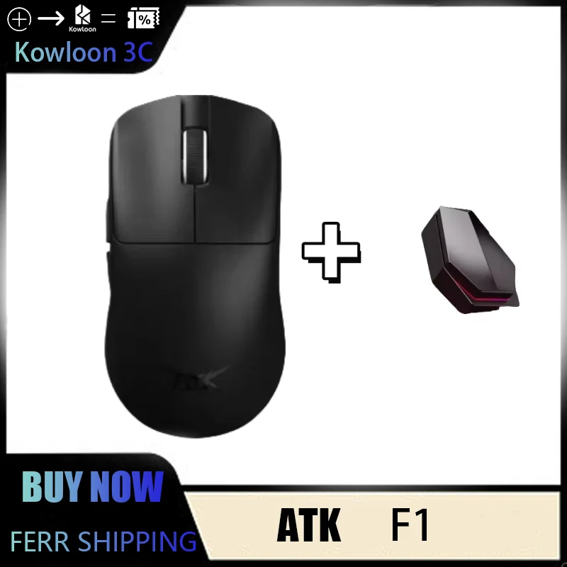 ATK F1 Extreme F1 PRO F1 PRO MAX Wireless Mouse Lightweight  Medium Small Hand E-spor Gaming Office  Ergonomic 8K PAW3950 35g