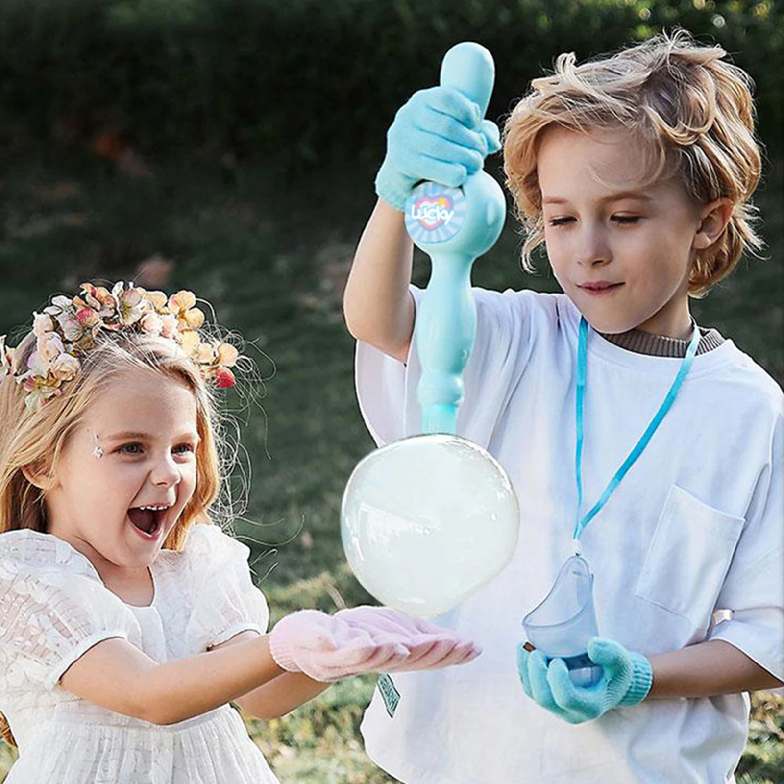 1Set Elastic Smog Bubble Machi - đánh giá và giá Bubble Machine Outdoor