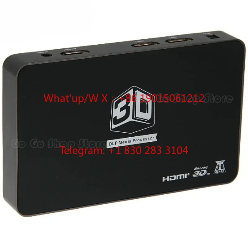 Product 2D high definition movie left and right to 3D converter DLP projection frequency doubling 720p120HZ supports full format