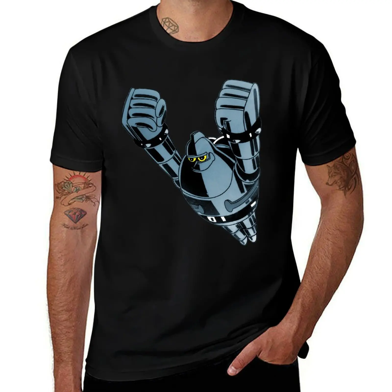 

Tetsujin 28 - Gigantor T-Shirt t shirt man cotton t shirts cotton 100% t shirt man casual T-shirt