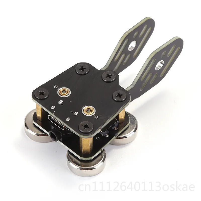 CW shortwave electric bond double paddle automatic electric bond sinking gold pcb with magnetic customizable button