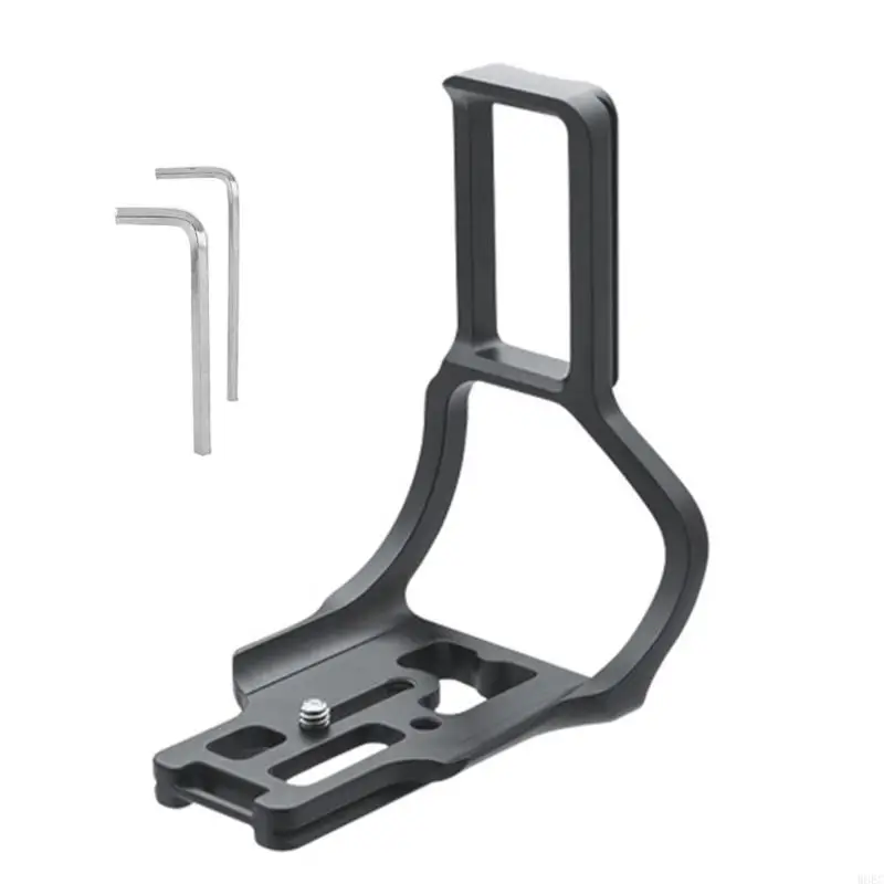 

Metal Quick Release L Plate Bracket Holder Handle Metal Hand Grip for D750 W8EC