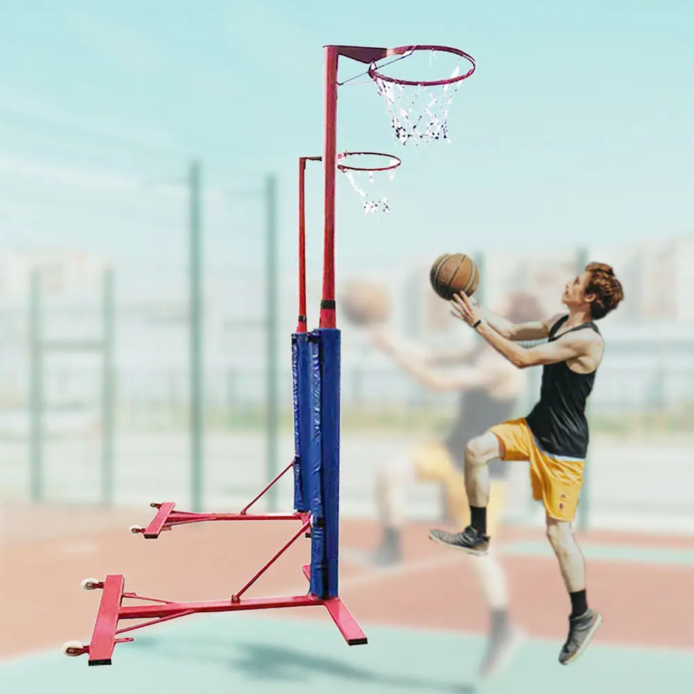 معدات رياضية LDK كرة شبكية خارجية قابلة للتعديل وقابلة للحمل