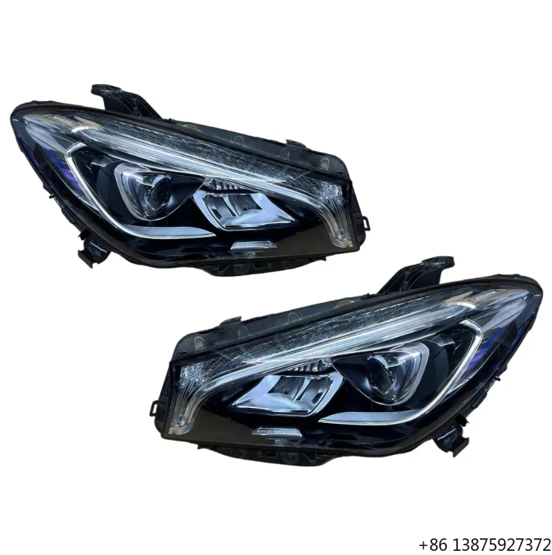 

For Imported CLA 117 LEDHeadlights 2016 2017 2018 2019 CLA X118 CLA200 CLA220 CLA45 Left and Right Headlamps