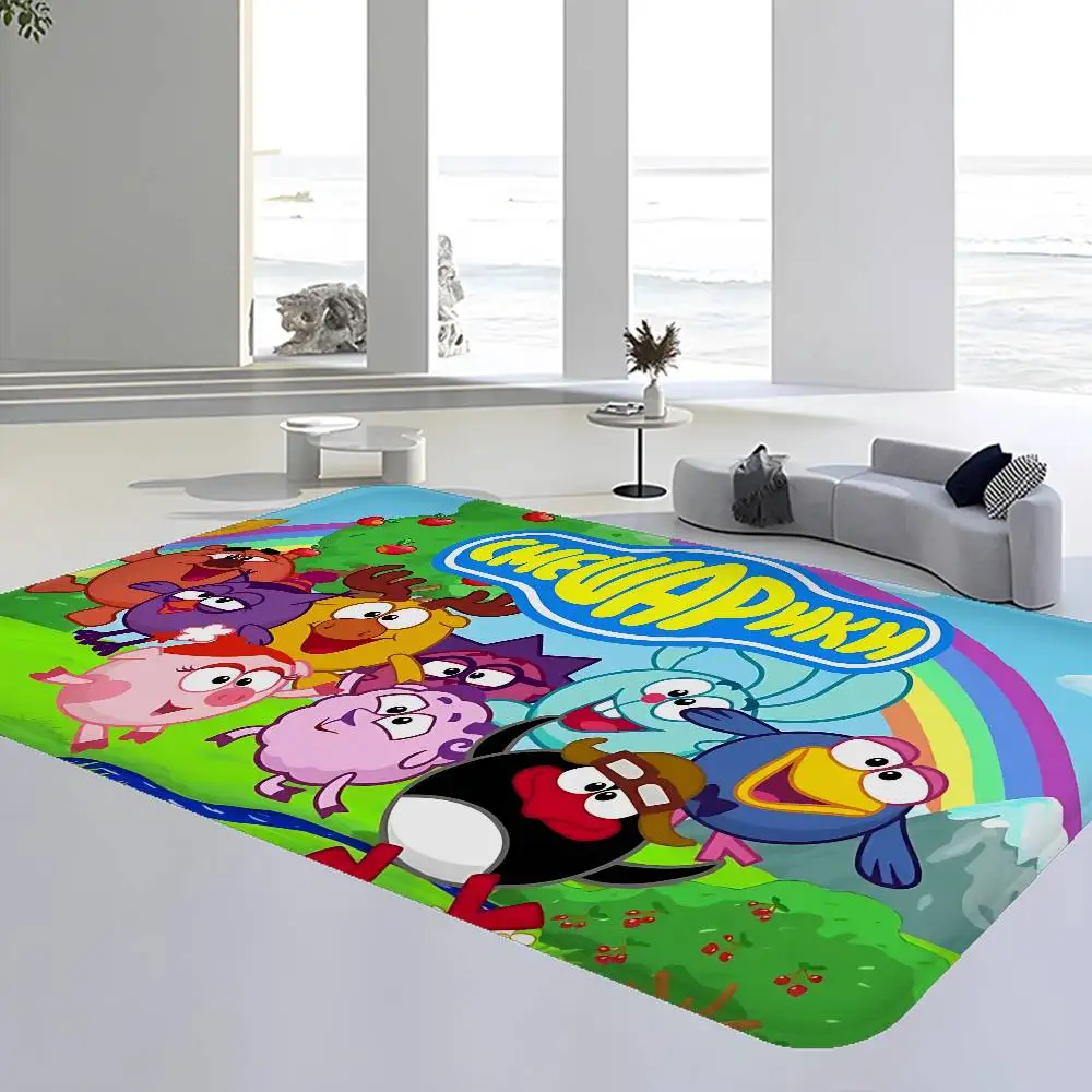 Russian Animation S-Smeshariki Floor Mat Cheaper Anti-slip Modern Living Room Balcony Printed Bedside Mats