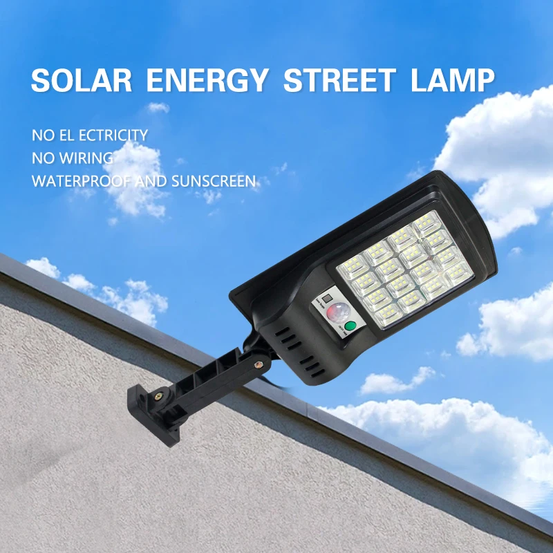 

Solar Street Light Led Spotlight For Outdoor Garden Lights Motion Sensor Remote Control High Brightness Doorway Home Lamp