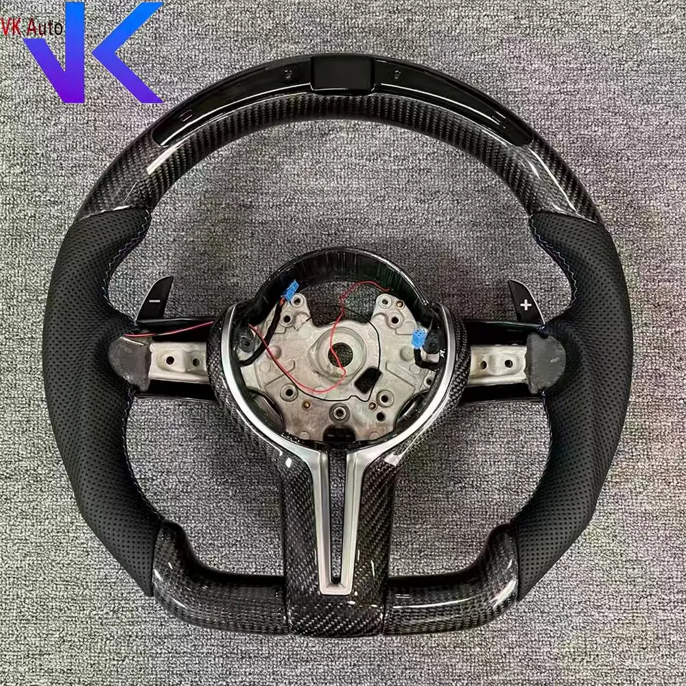 

LED Flat Bottom M Sport Steering Wheel Heating Or Not For BMW F10 F12 F20 F21 F22 F30 F31 F32 F33 F34 F36 M3 F80 M4 F82 M5 F90