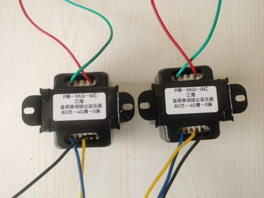 

1 шт. Bile Machine 5K выходной трансформатор 5 Вт односторонний, черный корпус «все включено» 6P1 6P14 6V6, совершенно новый