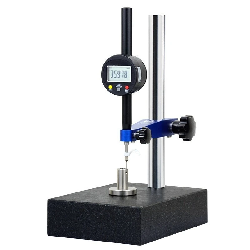 Electronic digital altimeter marble seat height measuring table