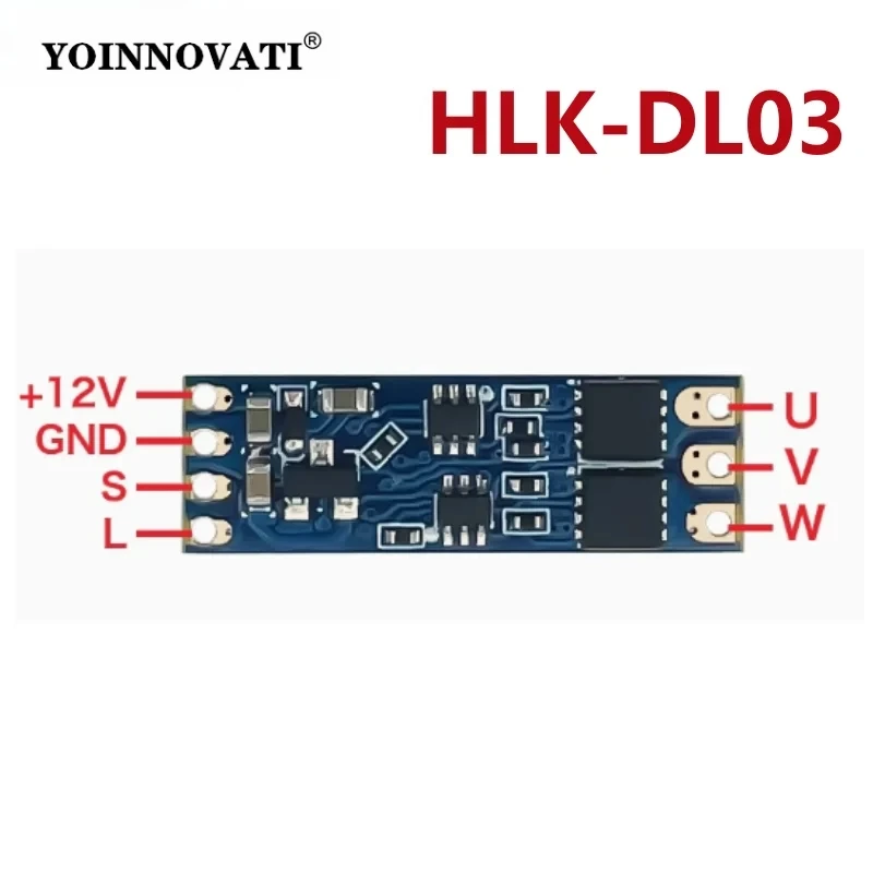 HLK-DL03 ESC Micro module PWM 0.9ms-2ms 12V steering motor drive electric regulator board 8A