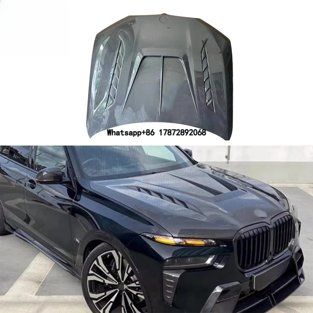 

High End Auto Parts Modification Upgrade Car Machine Cover Engine Hood Carbon Fiber Hood for X7 G70