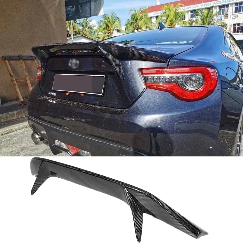 car-styling Carbon Fiber Rear Trunk Spoiler Wing For Toyota GT86 Subaru BRZ Scion FR-S spoiler