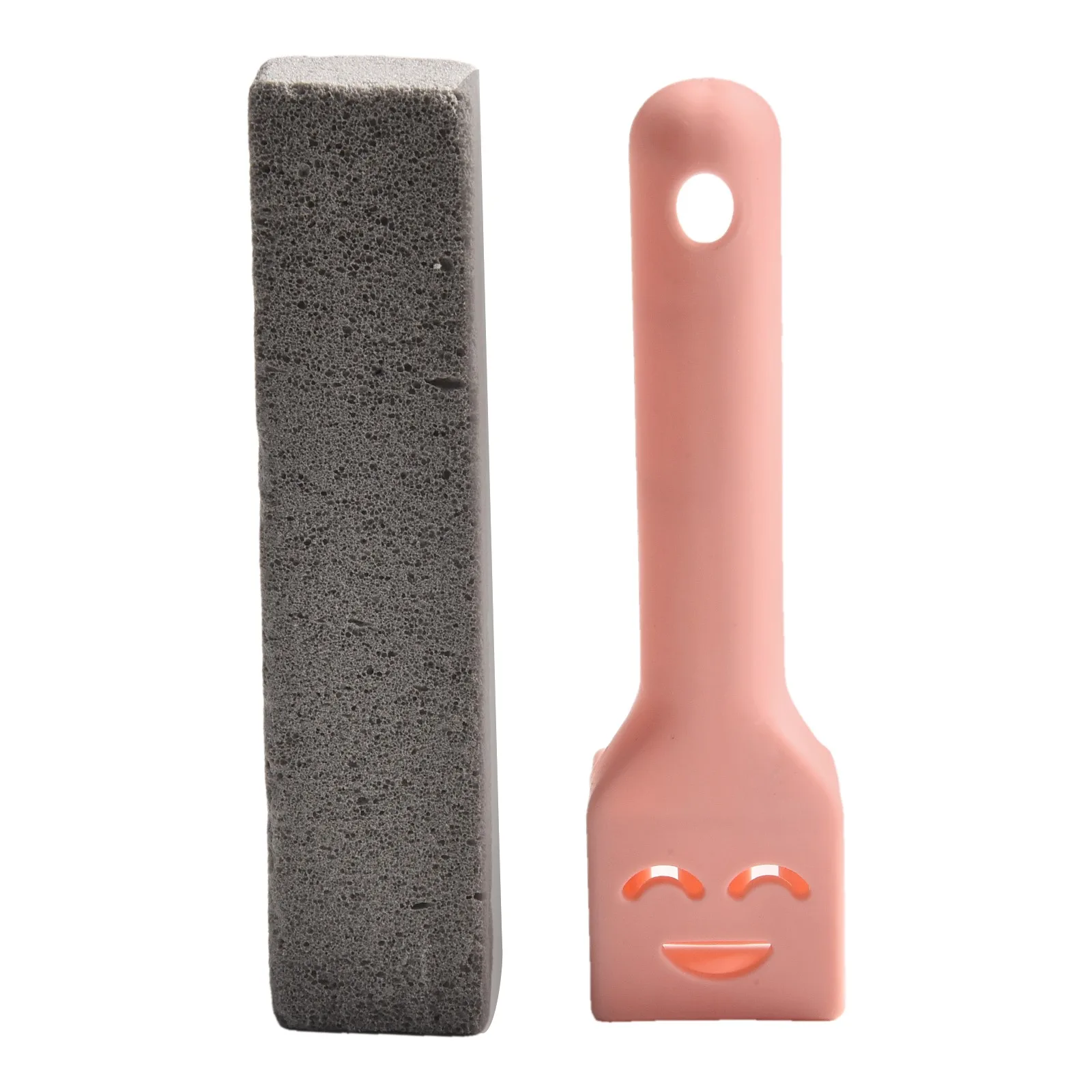 1pc Pumice Stone Toilet Brush Bathroom WC Toilet Cleaning Stone With Handle Stain Rust Grill Griddle Remover Cleaning Brush view 5