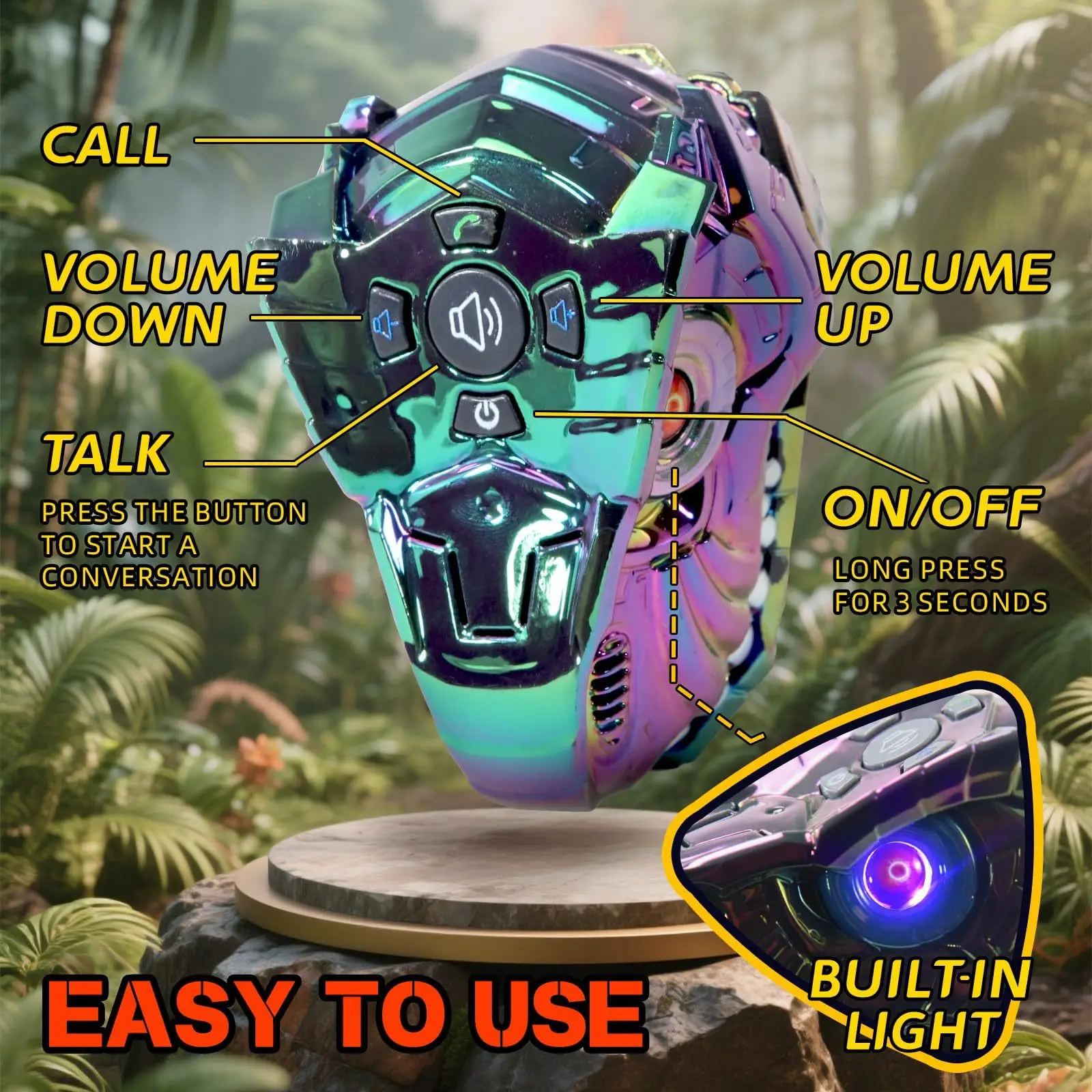 لعبة الديناصور الإلكترونية جهاز اتصال لاسلكي للأطفال، لعبة مغامرة خارجية، هدية عيد ميلاد مبتكرة