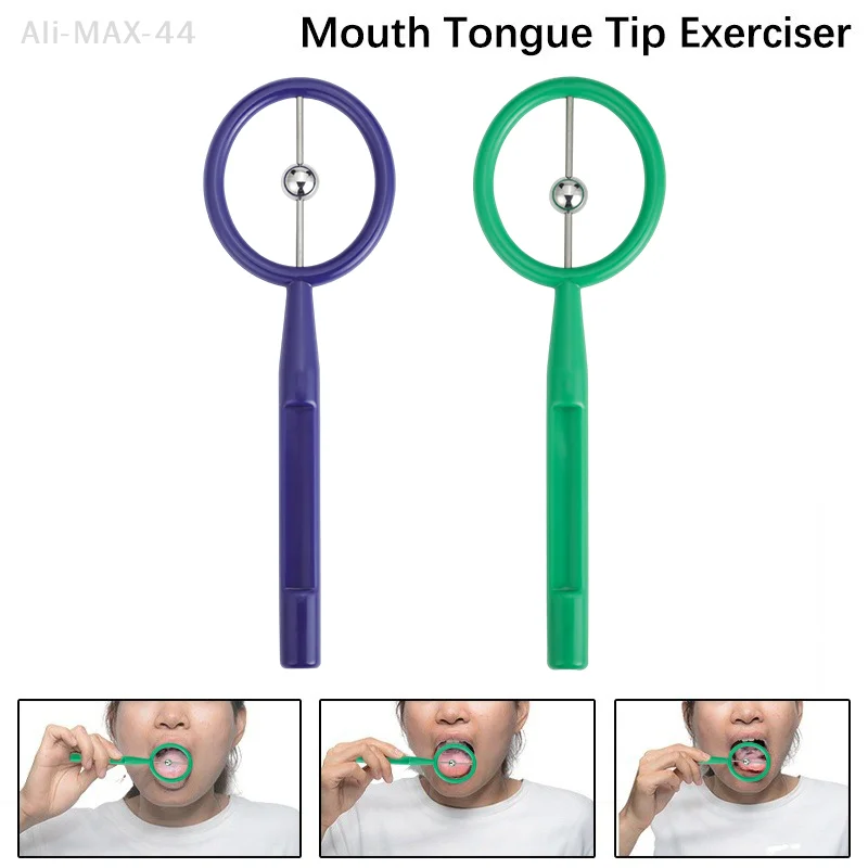 

Children's O-Shaped Tongue Tip Exerciser Trainer Oral Care Muscle Strength Training Tool for Tongue Flexibility And Stability