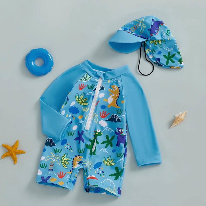 Swimsuit with Sun Hat 5