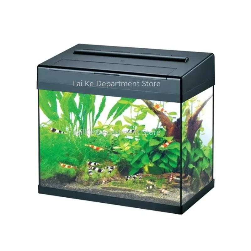 

Glass Aquarium Fish Tank Mini Table Office Home Aquarium Fish Tank
